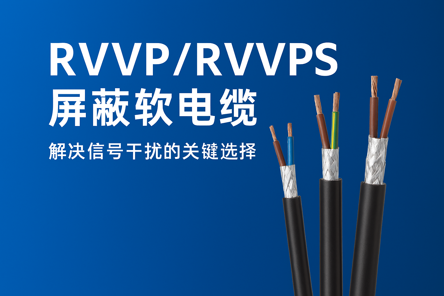 RVVP/RVVPS屏障软电缆：：解决信号滋扰的要害选择